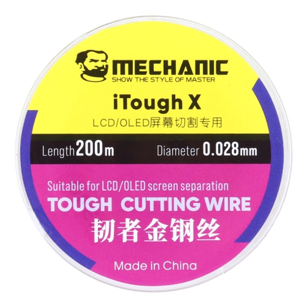 Mechanic iTough X 200M 0.028MM LCD OLED Screen Cutting Wire