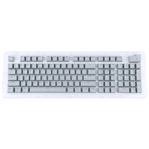 ABS Translucent Keycaps, OEM Highly Mechanical Keyboard, Universal Game Keyboard (Grey)