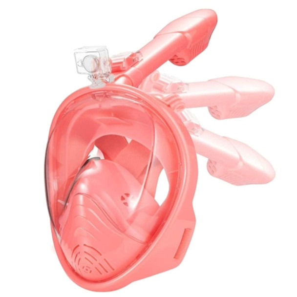 Children Diving Mask Full Dry Anti-Fog Mask for Snorkeling, Size: XS(Pink)