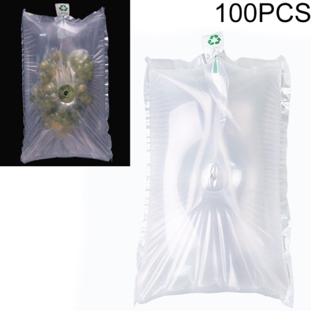 100 PCS Grape Inflatable Bag Express Fruit Protective Bag Packaging Bag, Specification:30x40cm