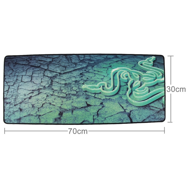 Extended Large Goliathus Pattern Gaming and Office Keyboard Mouse Pad, Size: 70cm x 30cm