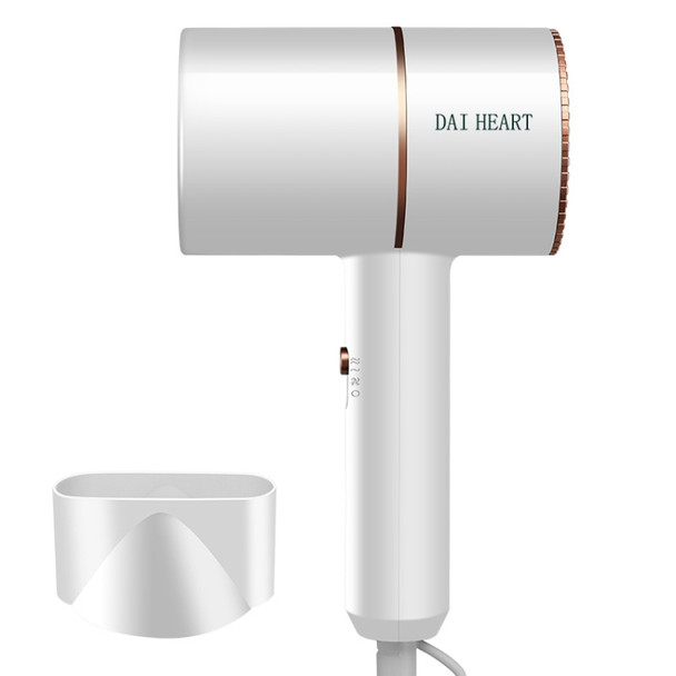 DAI HEART BG-F01 Home Dormitory Silent Negative Ion Hair Dryer, CN Plug(Pearl White)