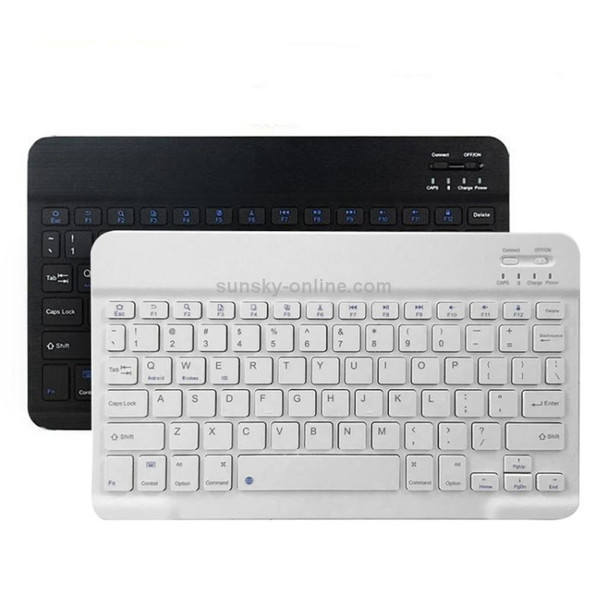 YS-001 7-8 inch Tablet Phones Universal Mini Wireless Bluetooth Keyboard, Style:with Bluetooth Mouse  + Storage Bag(Black)