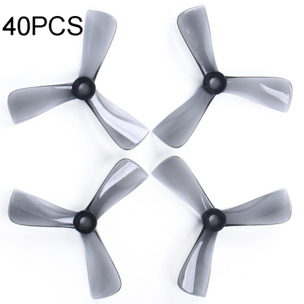 40PCS iFlight Cine 3040 3 inch 3-Blade FPV Freestyle Propeller for RC FPV Racing Freestyle Drones BumbleBee MegaBee Accessories (Grey)
