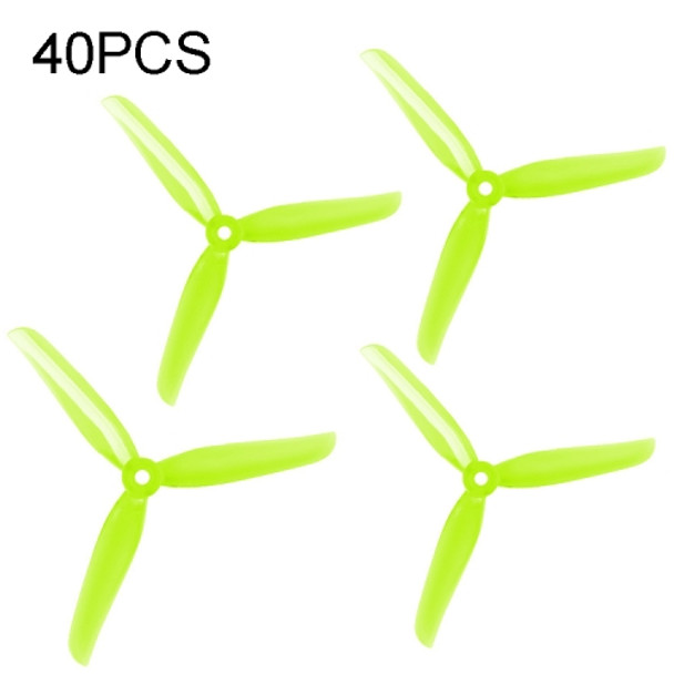 40PCS iFlight Nazgul 5140 5.1 inch 3-Blade FPV Freestyle Propeller for RC FPV Racing Freestyle 4S 6S Drones (Lemon Yellow)