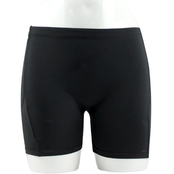 Buttocks Panties Hip Silicone Panties Beautiful Body Women Panties, Size:M, Style:2 PCS Silicone+Sponge Pad(Black)