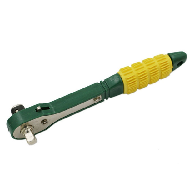 Yellow Green Mini Quick Ratchet Wrench