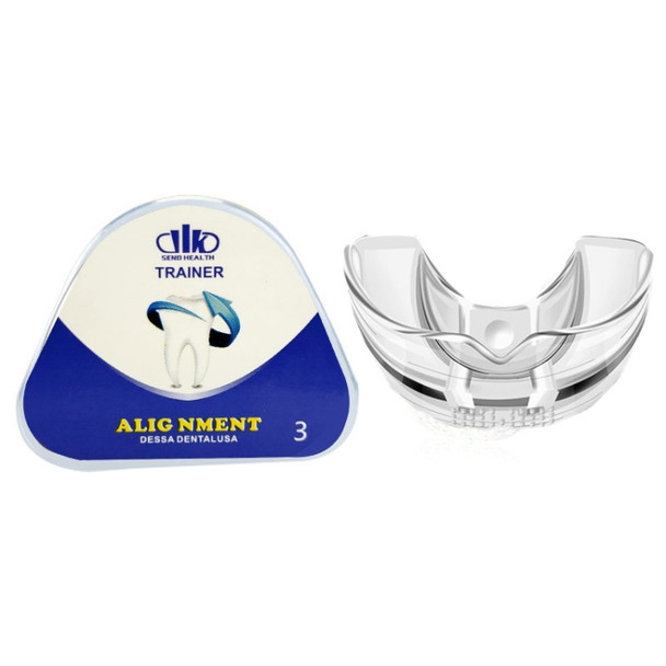 Orthodontic Appliance Silicone Simulation Braces Anti-molar Braces for Night(The third stage)