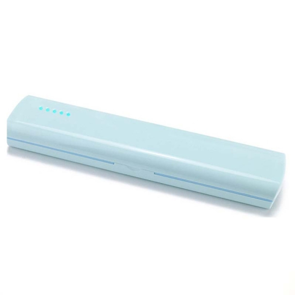 AT-15U Dry Battery/USB Plug-In Dual-Purpose Toothbrush Sterilizer Portable Toothbrush Sterilizer(Blue)
