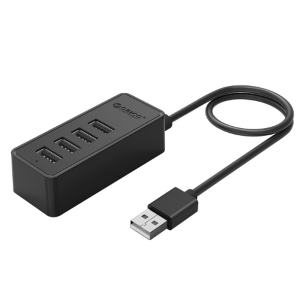 ORICO W5P-U2-100 USB 2.0 Desktop HUB with 100cm Micro USB Cable Power Supply(Black)