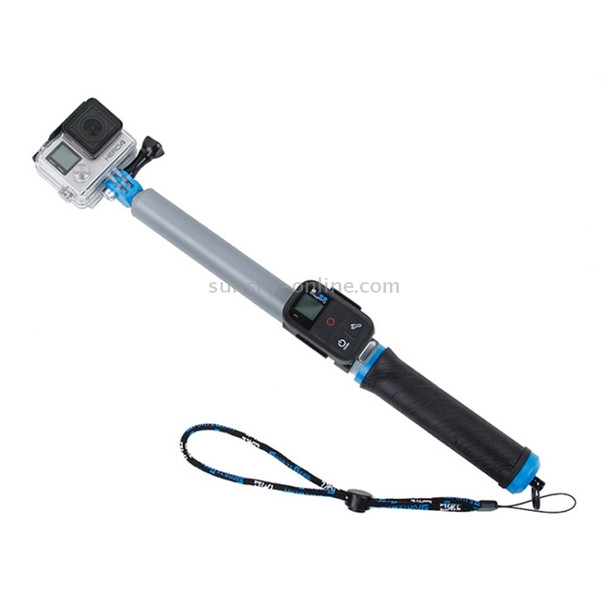 TMC 14-40.5 inch Extension Pole for GoPro HERO 4 / 3+ / 3, Xiaomi Yi Sport Camera(Grey)