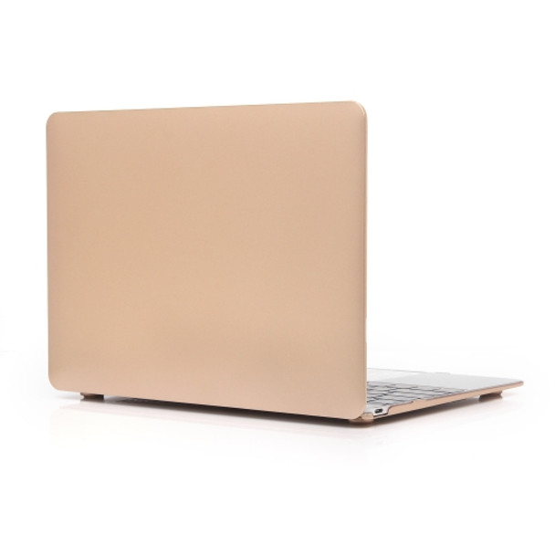 Laptop Metal Style Protective Case for MacBook Air 13.3 inch A1932 (2018)(Gold)