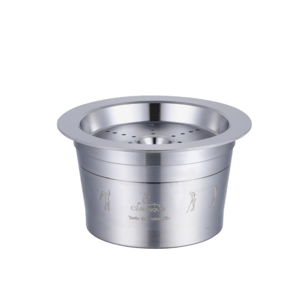 Coffee Capsule Coffee Filter Food Grade Stainless Steel Reusable Coffee Machine Capsule Pattern Random Delivery