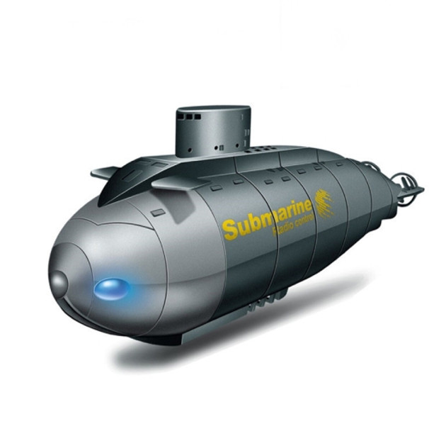 Children 2.4G Electric Six-Way Mini Submarine Model Boy Playing In Water Remote Control Boat Nuclear Submarine(Black)