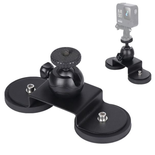 Car Suction Cup Mount Bracket for GoPro HERO9 Black / HERO8 Black /7 /6 /5 /5 Session /4 Session /4 /3+ /3 /2 /1, Xiaoyi and Other Action Cameras,, Size: M(Black)