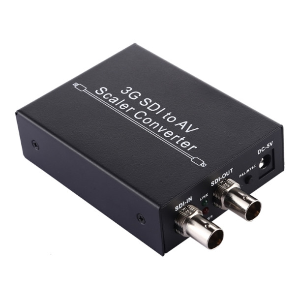 NF-F001 3G SDI to AV +  SDI Scaler Converter, Allow SD-SDI / HD-SDI / 3G-SDI Shown on HDTV