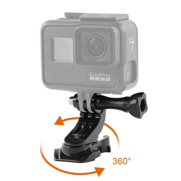 GP451 360-degree Rotating J-type Base for GoPro/ Xiaoyi /SJ/ mijia and Other Sport Cameras
