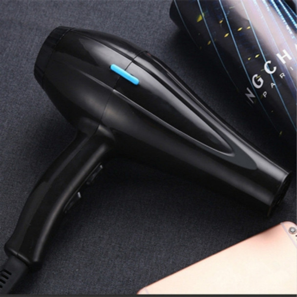 Shuirui Hair Dryer High Power Hair Salon Hot and Cold Wind Frequency Conversion Hydra Anion Hair Dryer, CN Plug(Black)