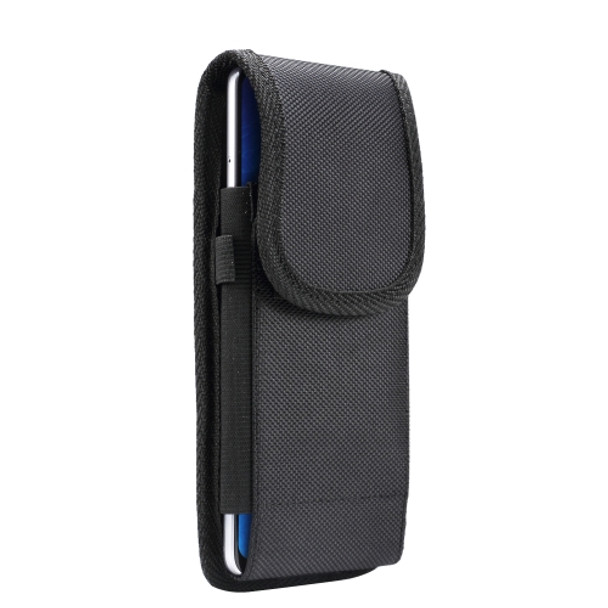 Universal Hanging Waist Oxford Cloth Case with Carabiner for 7.2 inch Mobile Phones