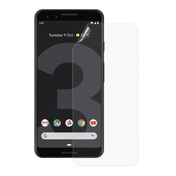 Soft Hydrogel Film Full Cover Front Protector for Google Pixel 3