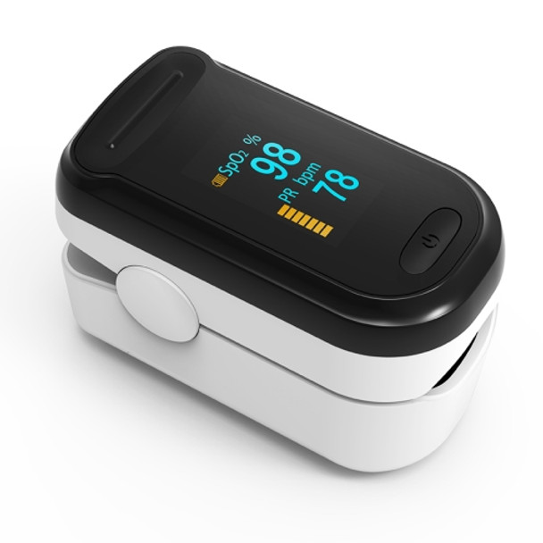 OXINETER C2 0.96 inch Finger Clip Oximeter Pulse Monitoring Home Pulse & Heart Rate Instrument with OLED Display(Black)