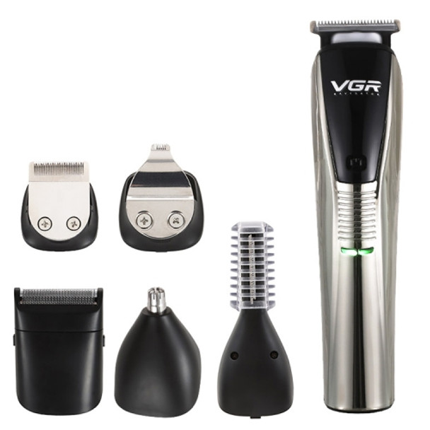 VGR V-029 10W 6 in 1 USB Multifunctional Hair Clipper