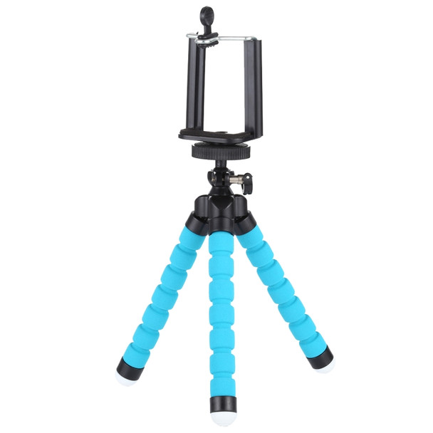 Flexible Octopus Bubble Tripod Holder Stand Mount for Mobile Phone / Digital Camera(Blue)