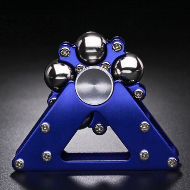 Fidget Spinner Metal Decompression Toy(Sapphire Blue)