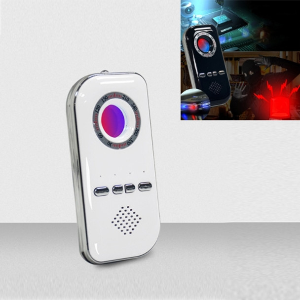 K300 Multifunctional Infrared Detector Ziguang Banknote Detector Hotel Anti-snooping Detection Travel Compass Anti-lost Device(White)