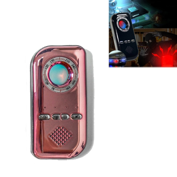 K300 Multifunctional Infrared Detector Ziguang Banknote Detector Hotel Anti-snooping Detection Travel Compass Anti-lost Device(Rose Gold)