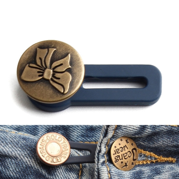 15 PCS 17mm Nail-Free Detachable Button Jeans Retractable Button Universal Extension Button(Style 14)