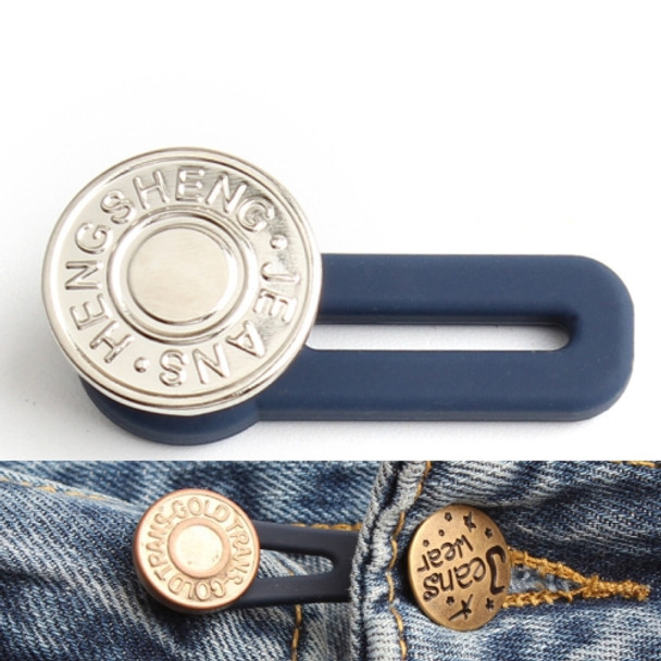 15 PCS 17mm Nail-Free Detachable Button Jeans Retractable Button Universal Extension Button(Style 1)