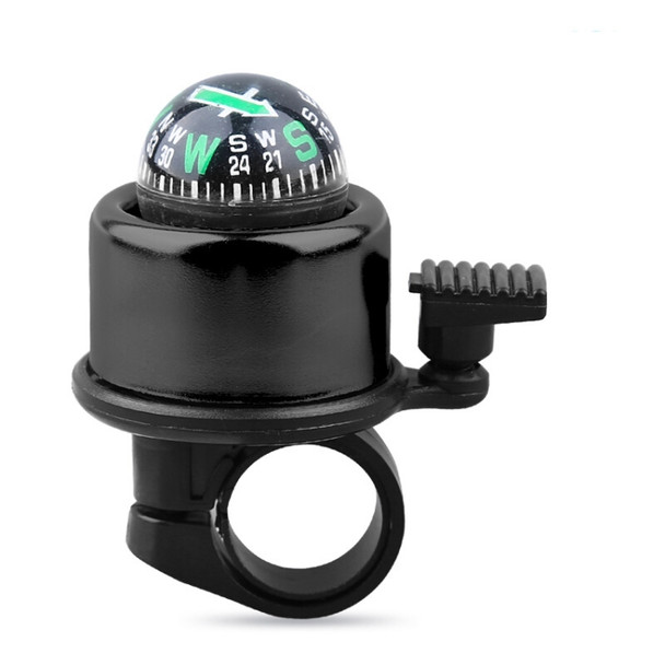 10 PCS Bicycle Bell Mountain Bike Compass Aluminum Alloy Bell Riding Equipment Accessories, Random Color Delivery