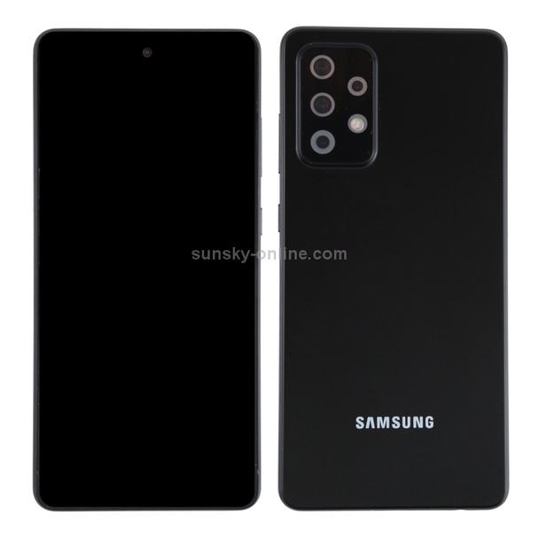 Black Screen Non-Working Fake Dummy Display Model for Samsung Galaxy A72 5G (Black)