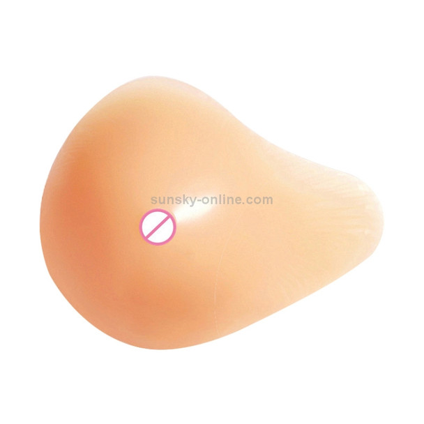 AS3 Spiral Shape Postoperative Rehabilitation Fake Breasts Silicone Breast Pad Nipple Cover 260g/Left