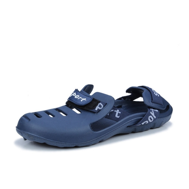 Men Beach Sandals Summer Sport Casual Shoes Slippers, Size: 39(Blue)