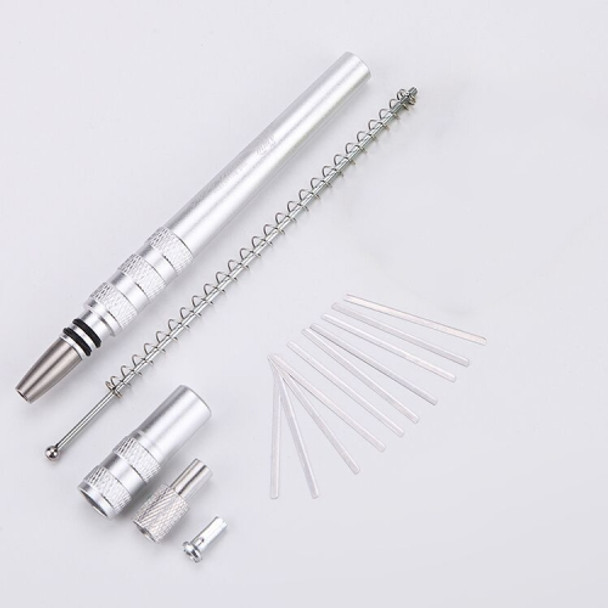 MM VWAN Magic Hairdressing Eyebrow Trimming Engraving Pen Scoring Stainless Steel Razor(Silver)