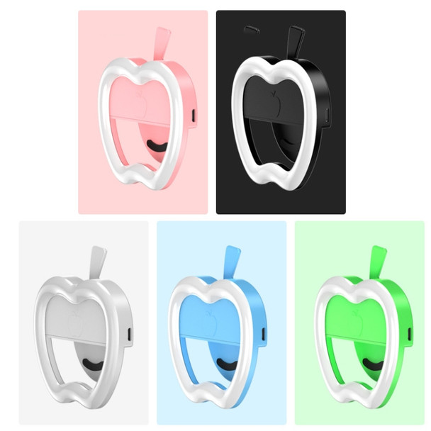 3 PCS Live Mobile Phone Selfie Fill Light LED Flashing Beauty Light, Colour: Apple White