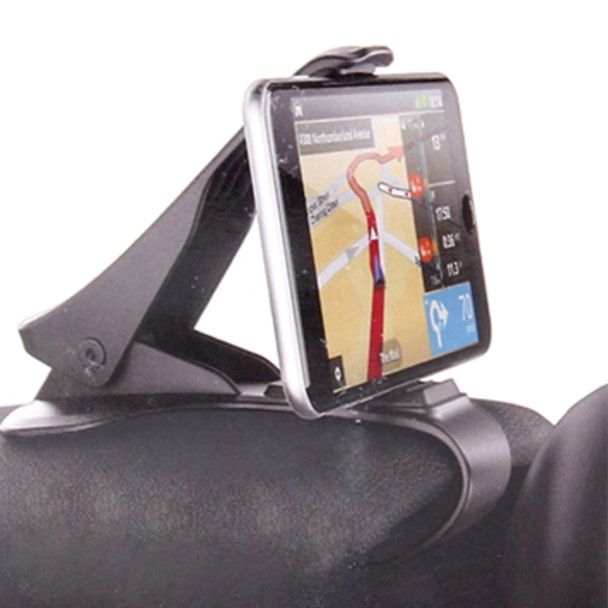 Universal Flexible Cell Phone Clip Dashboard Holder for iPhone, Galaxy, Huawei, Xiaomi, Sony, LG, HTC, Google and other Smartphones, Width 3 inch o 6.5 inch