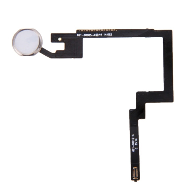 Original Home Button Assembly Flex Cable for iPad mini 3, Not Supporting Fingerprint Identification(Silver)