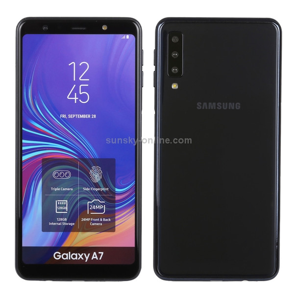 Color Screen Non-Working Fake Dummy Display Model for Galaxy A7 (2018)(Black)