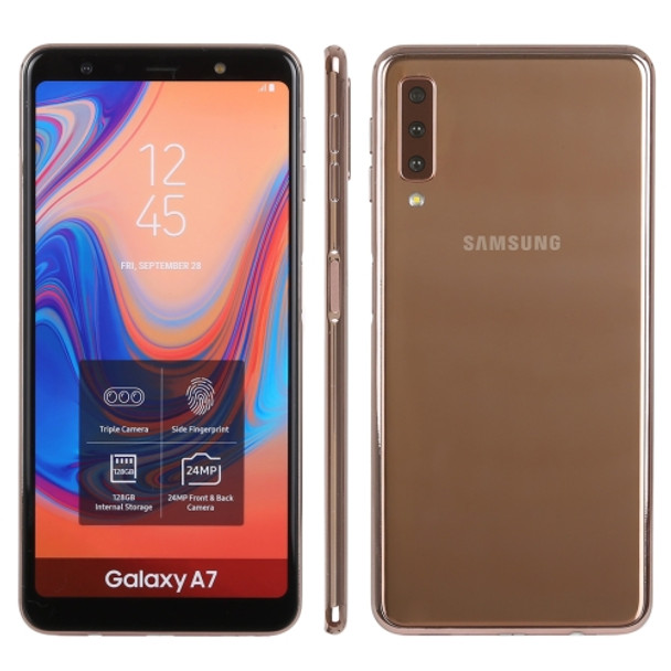 Color Screen Non-Working Fake Dummy Display Model for Galaxy A7 (2018)(Gold)