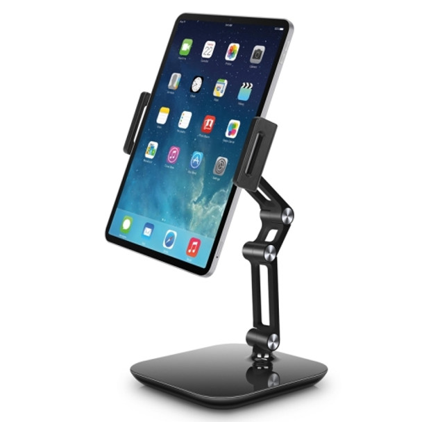 NS-06B Aluminum Alloy Foldable Adjustable Tablet Desk Stand for iPad, Huawei, Apple
