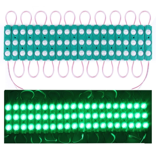 1.5W LED SMD 2835 Module Light Strip, 20 x 3-LED, DC 12V(Green Light)