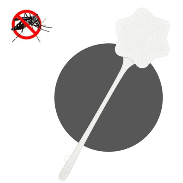 5 PCS Summer Plastic Fly Swatter Flycatcher, Style:Snowflake Pattern(Dark Light Gray)