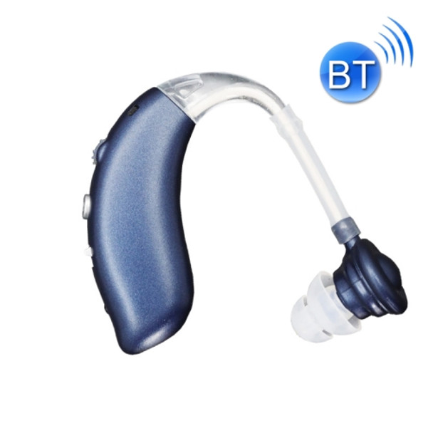 G25 Bluetooth Hearing Aid Elderly Sound Amplifier Sound Collector, Colour: US Plug(Deep Blue)