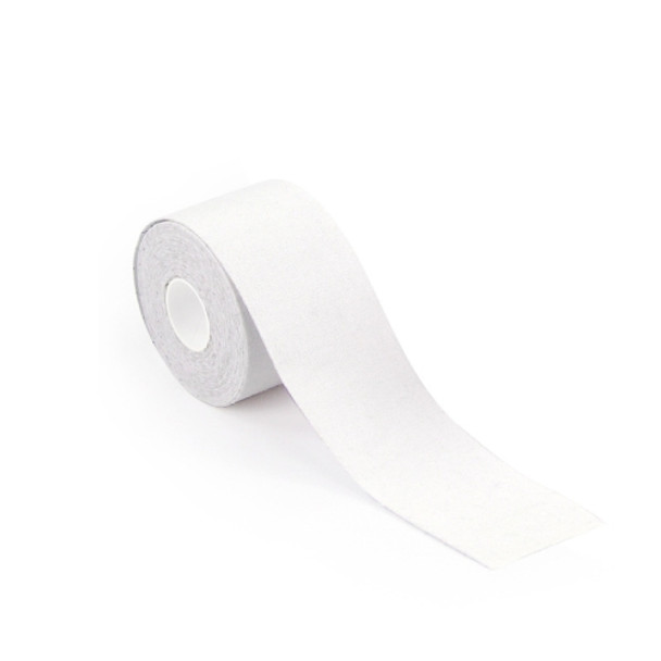 2 PCS Chest Stickers Sports Tape Muscle Stickers Elastic Fabric Nipple Stickers, Specification: 5cm x 5m(White)