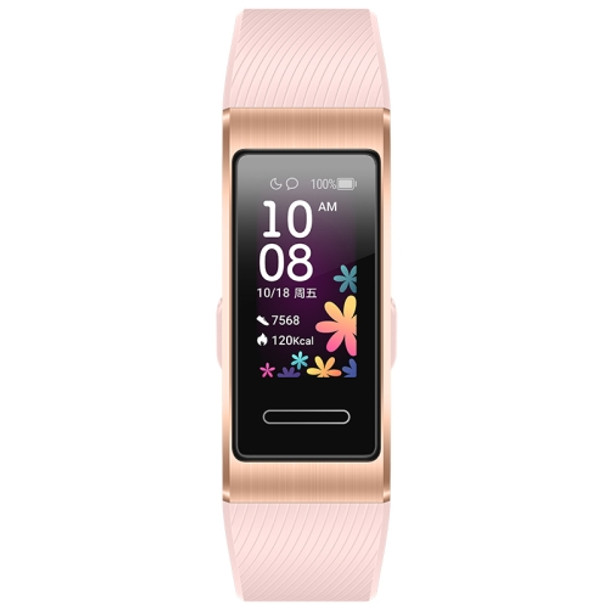 Original Huawei Band 4 Pro Smart Bracelet, 0.95 inch AMOLED Color Screen, 5ATM Waterproof, Support Health Monitoring / Sport Recording / Message Reminder / Android NFC (Pink)