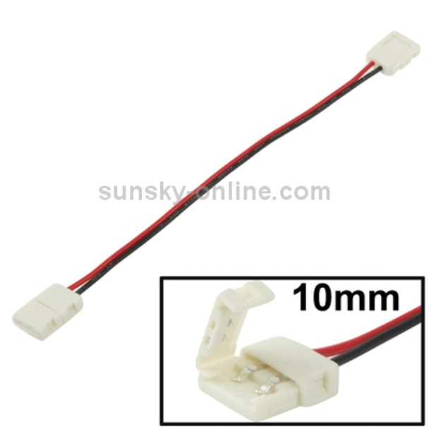 10mm PCB FPC Connector Adapter for SMD 5050 LED Stripe Light, Length: 17cm