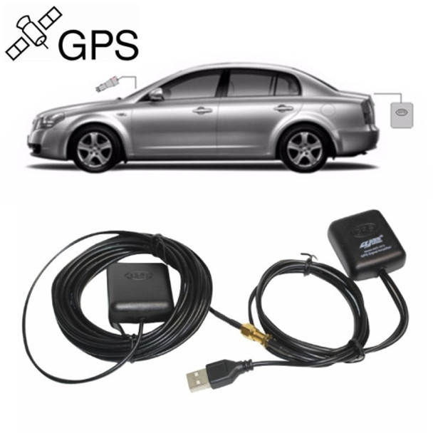 2 in 1 GPS Navigation Car Antenna Signal Amplifier